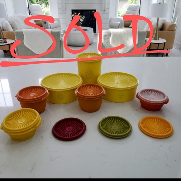 Tupperware Other - Vintage Retro TUPPERWARE Containers with Lids 👌